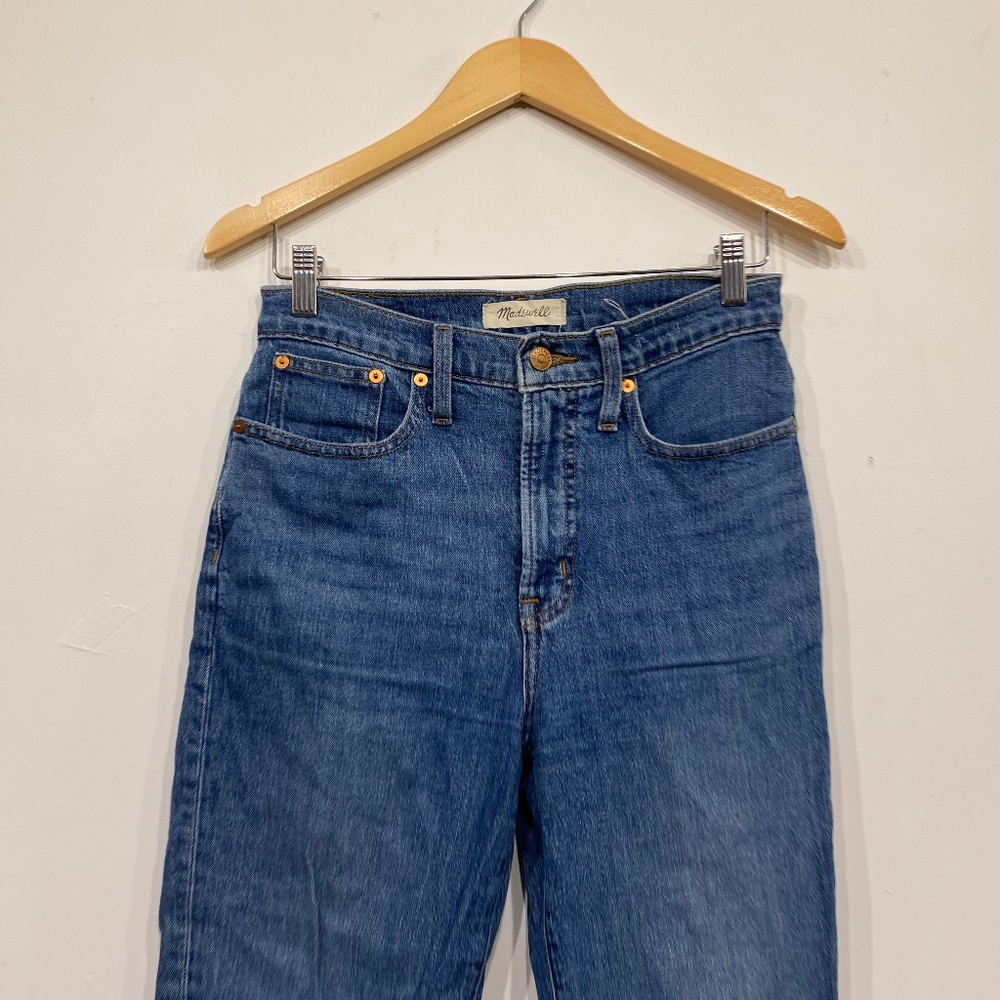 Madewell The Perfect Vintage Straight Leg Jean Size 26 - Picture 2 of 4